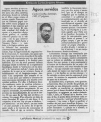 Aguas servidas  [artículo] Carlos Jorquera Alvarez.