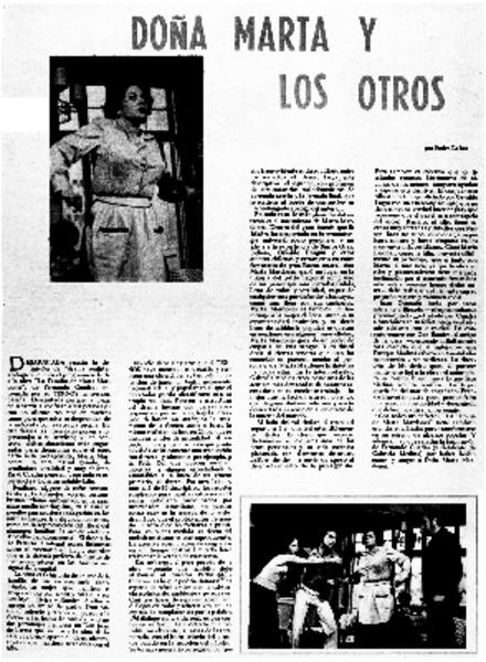 Doña Marta y los otros