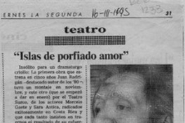 Teatro  [artículo] Pedro Labra.