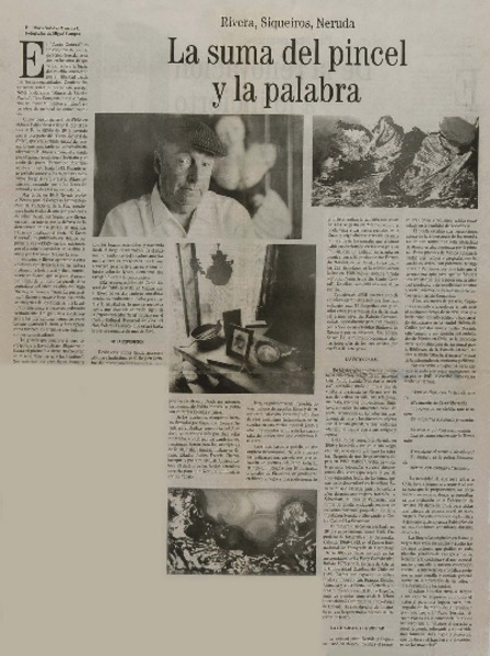 La suma del pincel y la palabra