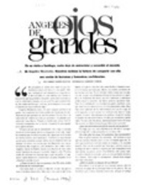 Angeles de ojos grandes  [artículo] Ximena Torres Cautivo.