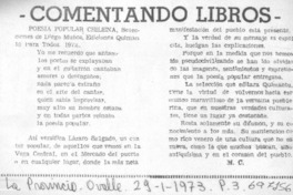 Poesía popular chilena