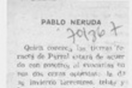Pablo Neruda