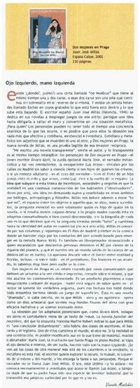 Ojo izquierdo, mano izquierda