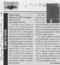 El libro de Lagos  [artículo] Luis Moulian
