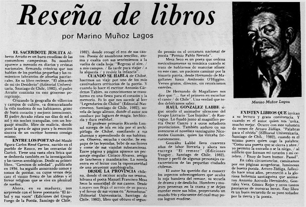 Reseña de libros