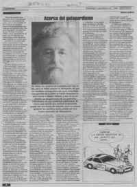 Acerca del gatopardismo  [artículo] Sergio Muñoz.