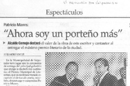 "Ahora soy un porteño más"