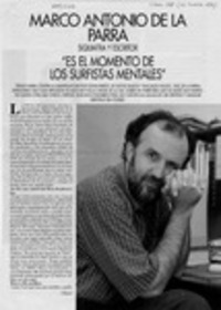 "Es el momento de los surfistas mentales"  [artículo] Axel Pickett L.