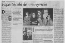 Espectáculo de emergencia
