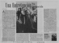 Una entretención ya conocida  [artículo] José Promis