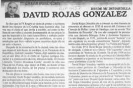 David Rojas González  [artículo] Gustavo Rivera Flores.
