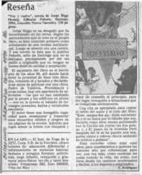 Reseña  [artículo] Eugenio Rodríguez.