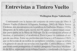 Entrevistas A tintero vuelto