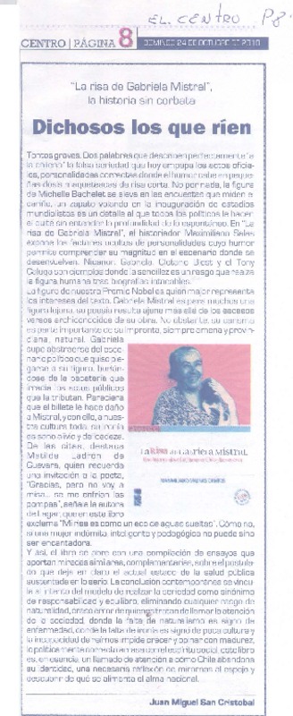 Dichosos los que ríen