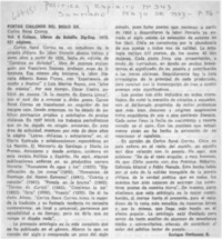 Poetas chilenos del siglo XX