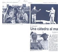 Una cátedra al machismo y el desquicio humano