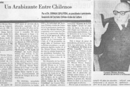 Un arabizante entre chilenos