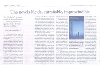 Una novela lúcida, entrañable, imprescindible