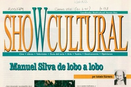 Manuel Silva Acevedo de lobo a lobo