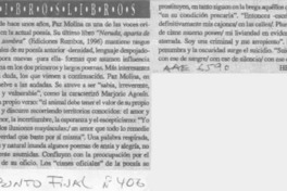 Libros, libros  [artículo] Hernán Soto.