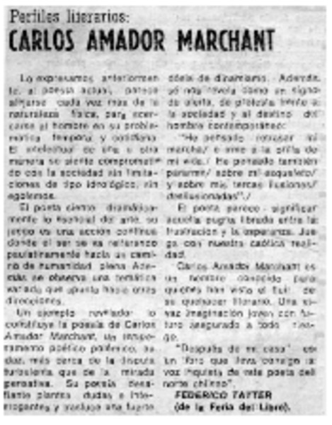 Carlos Amador Marchant