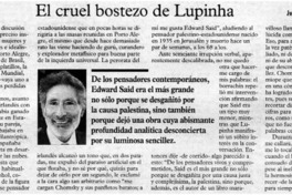 El cruel bostezo de Lupinha