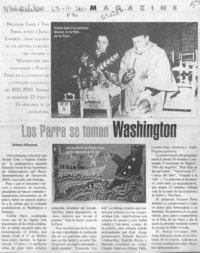 Los Parra se toman Washington  [artículo] Ximena Villanueva