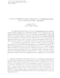 Los signos entre pasado y presente