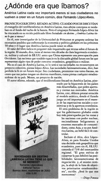 ¿Adónde era que íbamos?