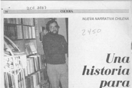 Una historia para contar  [artículo] Eduardo Rossel.