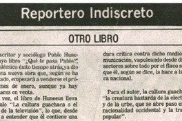 Reportero Indiscreto.