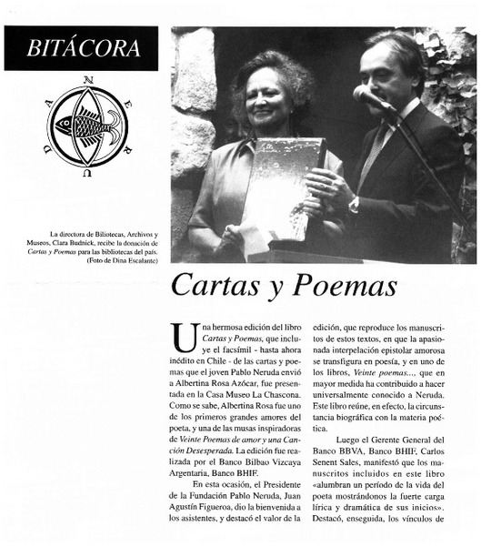 Cartas y poemas