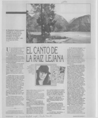 El canto de la raíz lejana