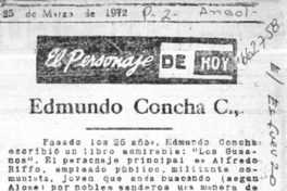 Edmundo Concha C.  [artículo]