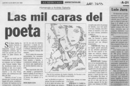 Las Mil caras del poeta