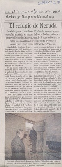El refugio de Neruda  [artículo]