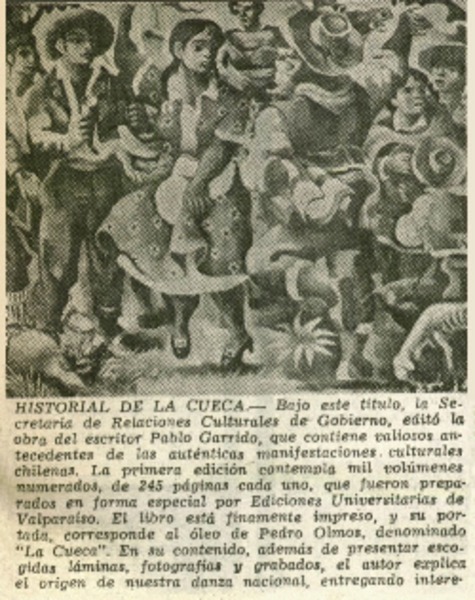 Historial de la cueca.