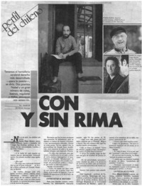 Con y sin rima