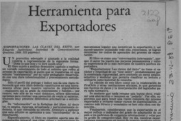Herramienta para exportadores