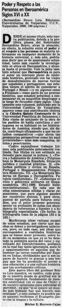 Poder y respeto a las personas en Iberoamérica