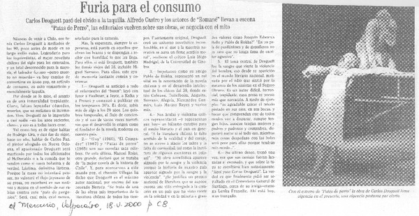 Furia para el consumo