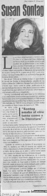 Susan Sontag