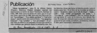 Publicación  [artículo].