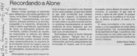 Recordando a Alone