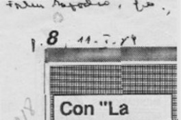 Con "La negra Ester"  [artículo].