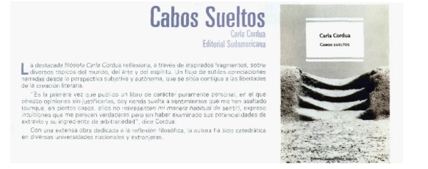 Cabos sueltos