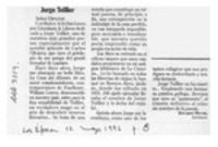 Jorge Teillier  [artículo] Eduardo Moure.