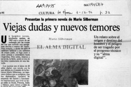 Viejas dudas y nuevos temores  [artículo].