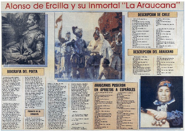 Alonso de Ercilla y su inmortal "La Araucana"